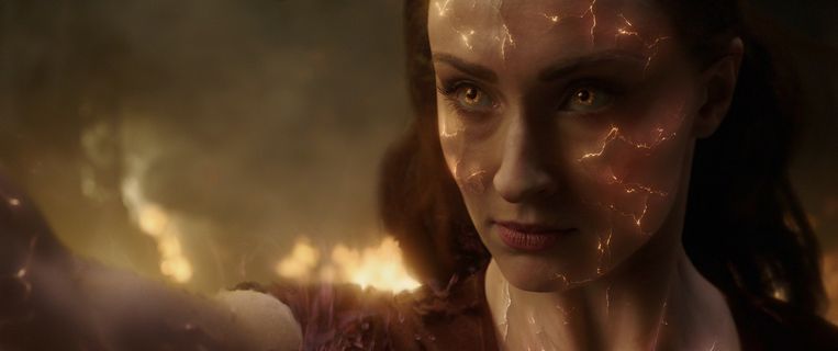 Sophie Turner in X-Men: Dark Phoenix. Beeld 