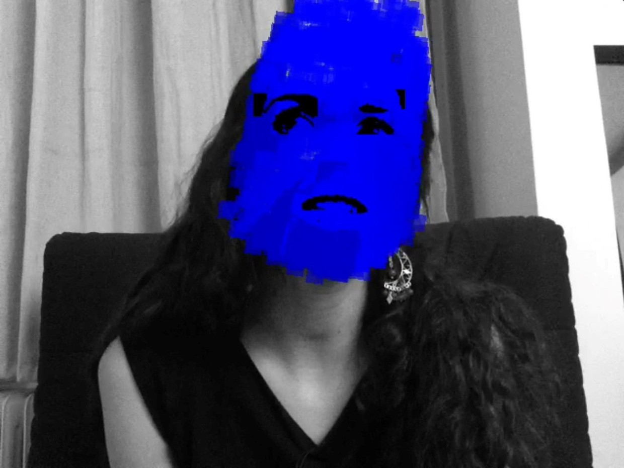 Still uit Behind the Blue Screen Beeld x