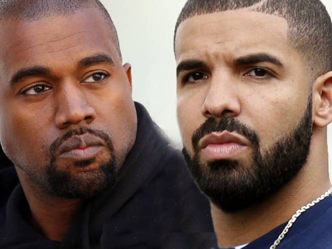 Totale oorlog tussen Kanye West en Drake breekt los