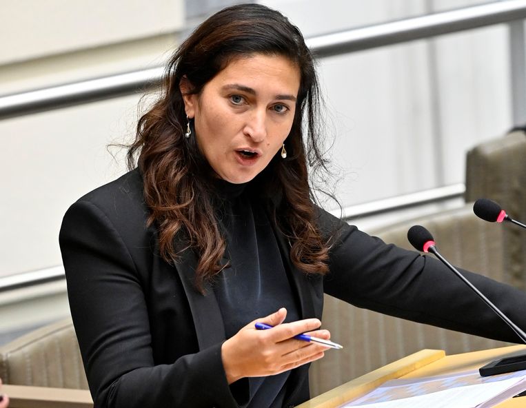 Vlaams minister van Energie Zuhal Demir (N-VA). Beeld Photo News