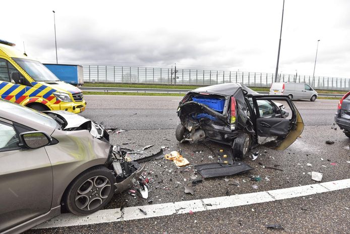 Ongeluk a16 breda vandaag