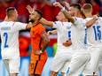 Memphis Depay beseft dat Oranje is uitgeschakeld.