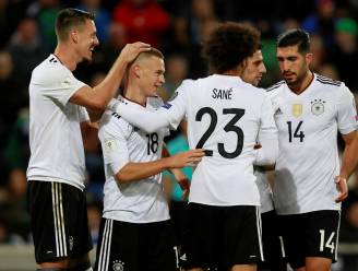 Duitsland mede dankzij weergaloze knal Rudy zeker van WK-deelname, Kane verlost de Engelsen