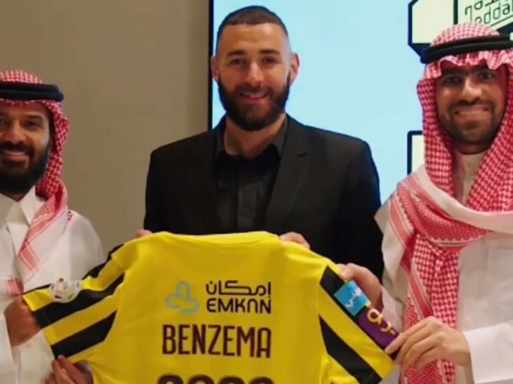 Benzema tekent contract bij Al-Ittihad in Saoedi-Arabië