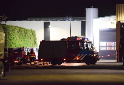 Gaslucht bij bedrijf in Terborg door lek in stikstoftank