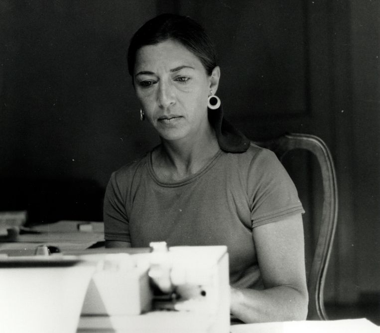 Ruth Bader Ginsburg in Italië in 1977.  Beeld AP