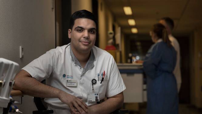 Longverpleegkundige Bilal heeft nu al zoveel gezien dat hij ‘er niet eens meer bij stilstaat’