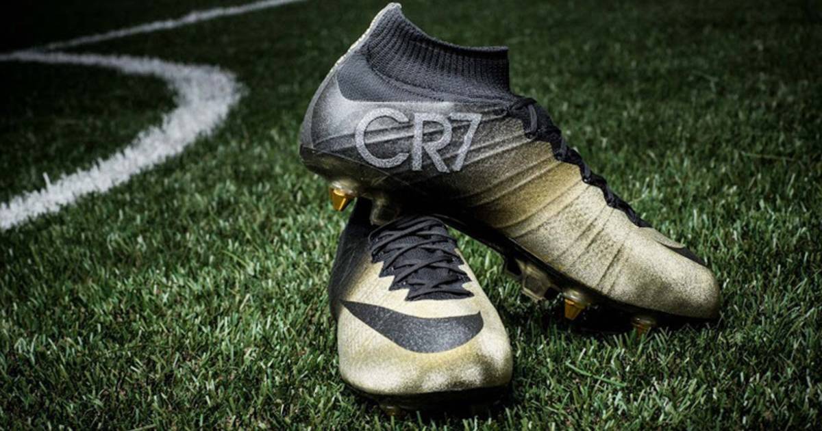 Gouden kicksen met diamanten voor Ronaldo Sport AD