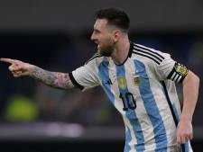 L’Argentine encore à la fête, un triplé et le cap des 100 pour Lionel Messi 