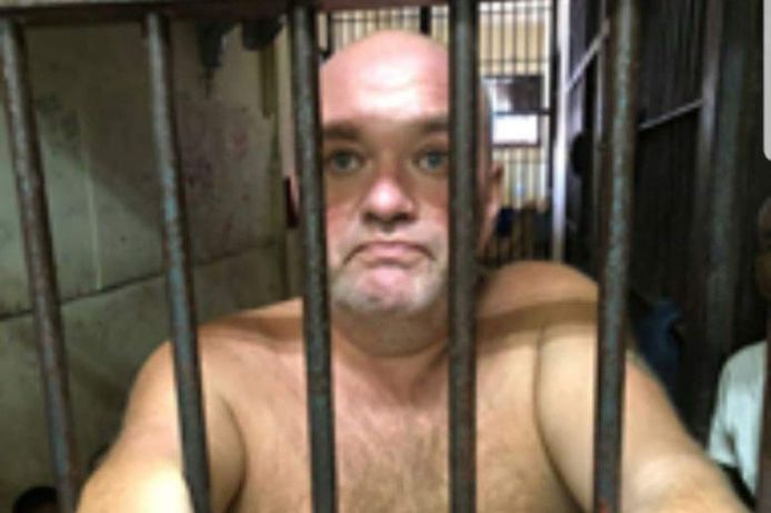 Gerard van Vulpen zat sinds eind januari vast in een Thaise cel.