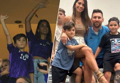 “HOLA, LEO!”. Vrouw Antonella en zoontjes Thiago, Mateo en Ciro zien Messi schitteren: “Er gaat veel door mijn hoofd”