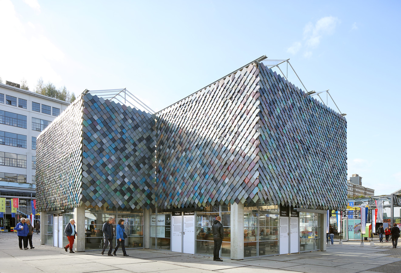 Het People's Pavilion van de Dutch Design Week 2017 - een ontwerp van SLA/Overtreders W - is genominieerd voor de Dirk Roosenburgprijs 2019 voor architecteuur van de gemeente Eindhoven.