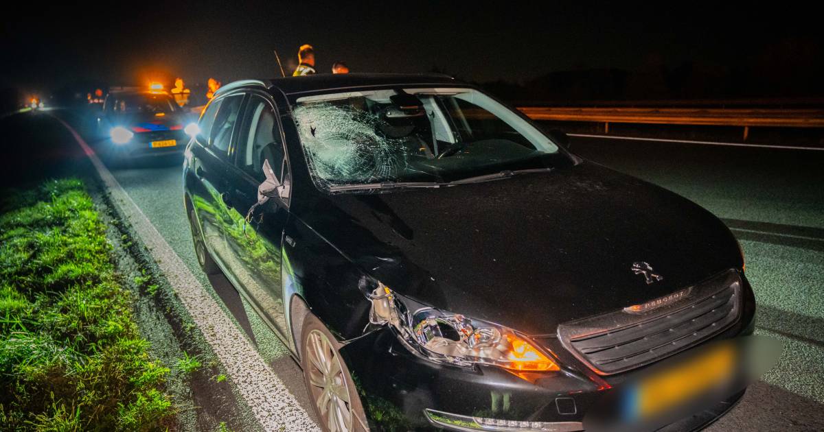 Man aangereden op A348 bij Velp, zwaargewond naar ziekenhuis.