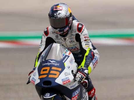 Collin Veijer pakt na zware crash in kwalificatie Moto3 toch een WK-punt
