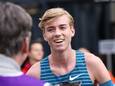 Archieffoto: Niels Laros na afloop van de Singelloop Breda.