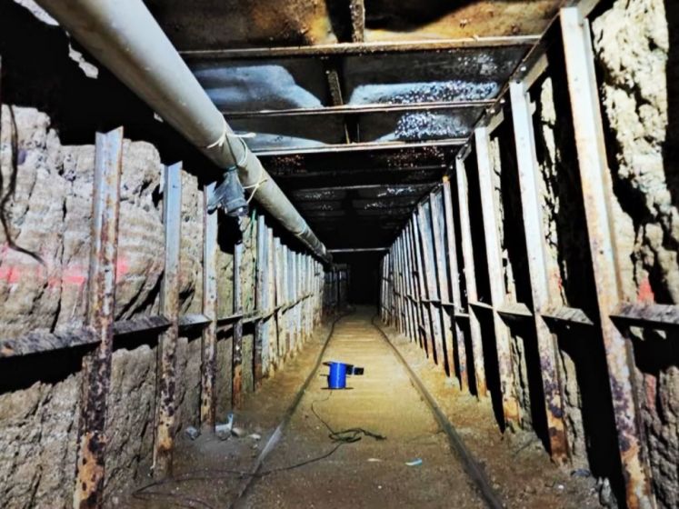 Un incroyable tunnel de contrebande découvert en Californie