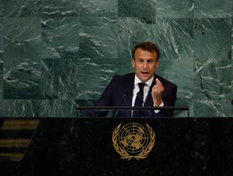Macron noemt Russische invasie Oekraïne "terugkeer van het imperialisme”