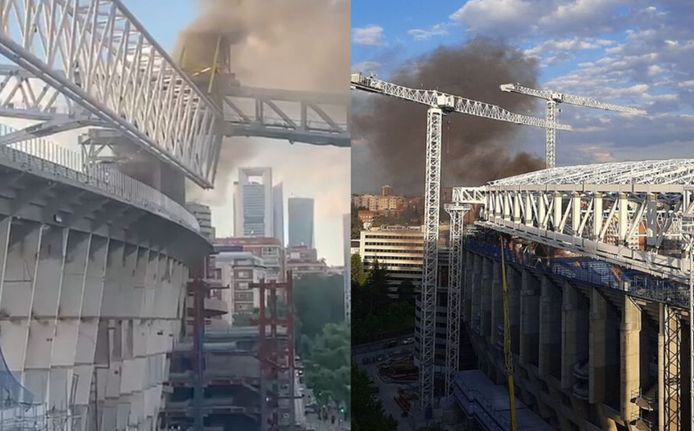Brandje in Bernabéu.
