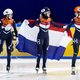 Een fitte ploeg zonder frictie: Nederlandse shorttracksters behalen unicum met één-twee-drietje op WK