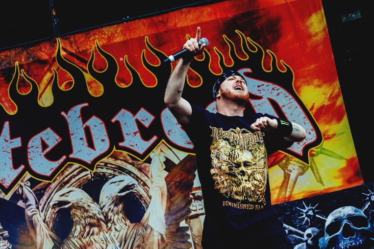 Hatebreed op Graspop 2019. Beeld Stefaan Temmerman