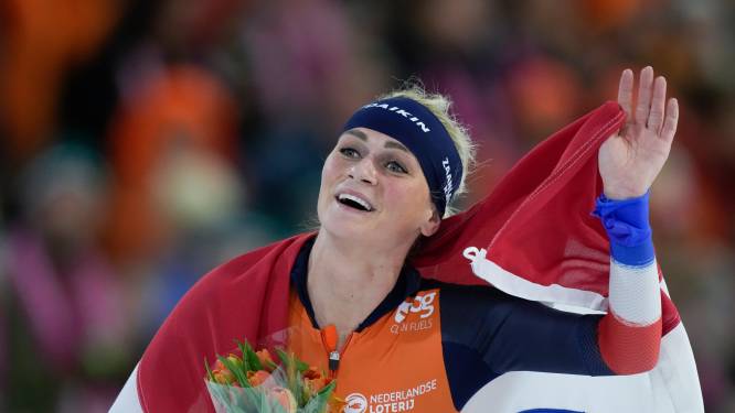 Ontketende Irene Schouten sluit WK afstanden af met titelprolongatie én Nederlands record op 5000 meter