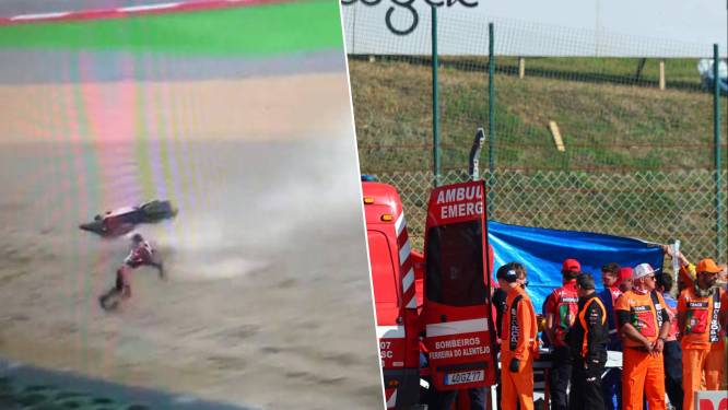 “Het was afschuwelijk”: MotoGP-coureur breekt kaak en rugwervel bij zware crash, collega’s stellen veiligheid in vraag