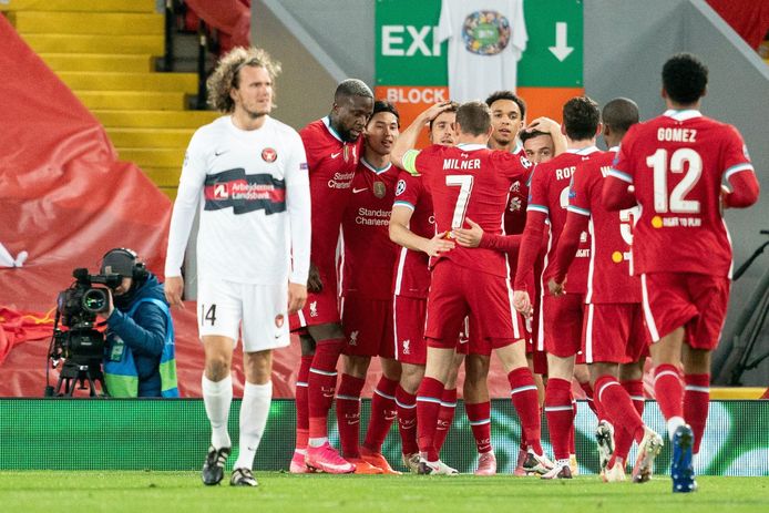 Liverpool won de heenwedstrijd op Anfield met 2-0.