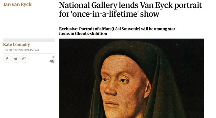 Gent op de website van The Guardian