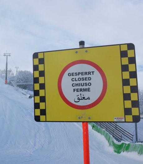 Dik pak sneeuw in Oostenrijk, maar nog geen skiër te bekennen: ‘Heb het nog nooit zo leeg gezien’