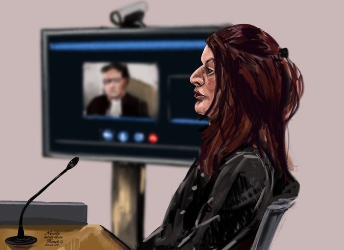 Kampbewoonster W.K. uit Baarn wordt verdacht van doodslag op een agent.