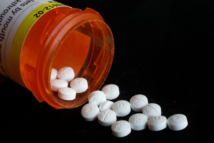 Oxycodone-tabletten.