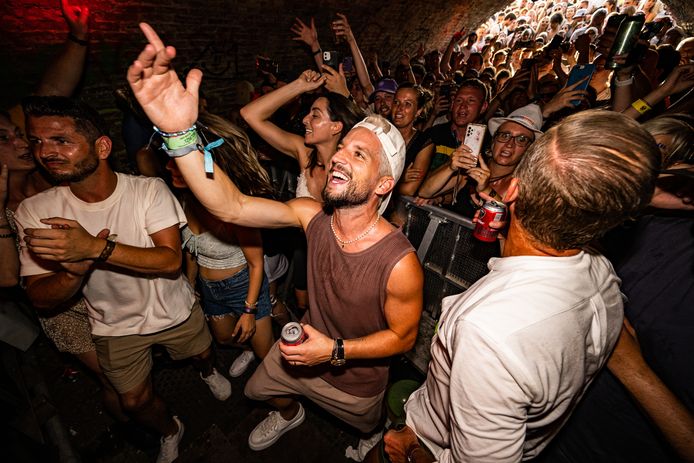 Dries Mertens in The Rave Cave.