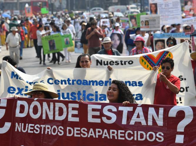Honderden Mexicaanse moeders eisen uitleg over hun ontvoerde kinderen