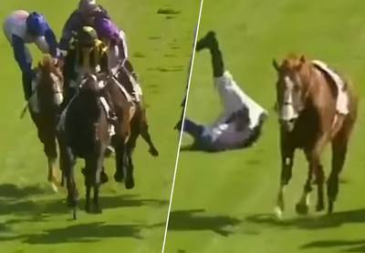 “Ik voel me vreselijk”: Belgische jockey duwt met snelheid van 50 kilometer per uur collega van paard