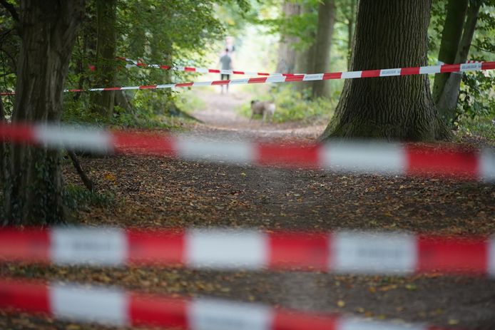 Het gebied rond de Douwelerkolk was zaterdag 25 september een groot deel van de dag afgesloten.