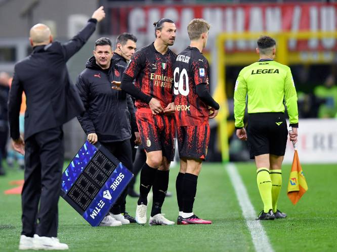 Milan-vedette Zlatan Ibrahimovic neemt het op voor De Ketelaere: “Ik herken wat van mezelf in hem”
