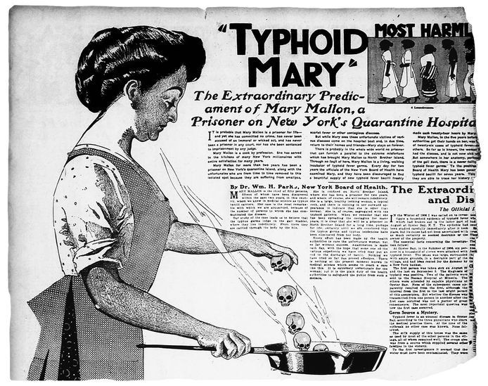 Mary Mallon of tyfus-Mary