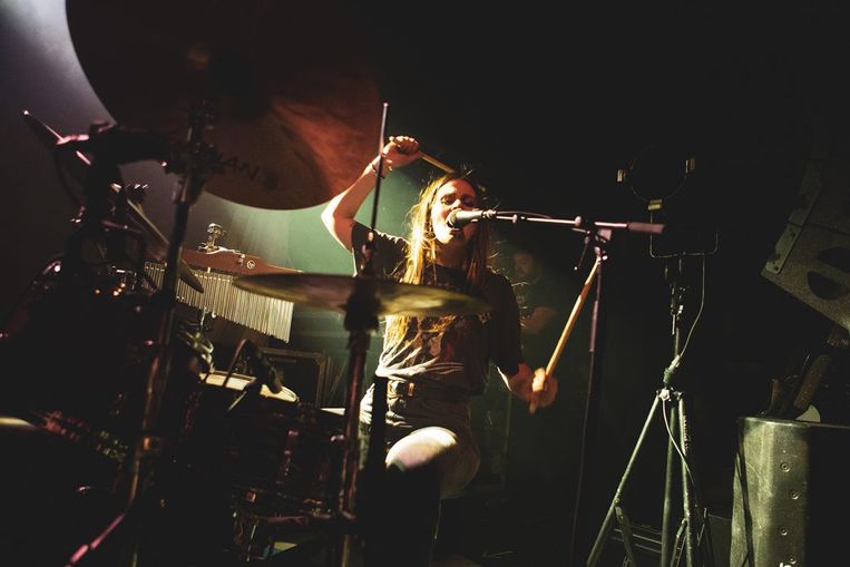 'Onze show in The Garage in Londen, een gerenommeerde club met een capaciteit van 650 man, was uitverkocht. Aan dat concert zelf hou je niks over, maar de pr die het oplevert, is onbetaalbaar.' Beeld Jay Russell