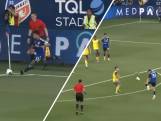 Wereldgoal in Amerika: geweldige volley vliegt de kruising in