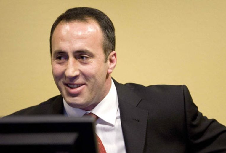 Kosovaarse ex-premier Ramush Haradinaj (Reuters) Beeld 