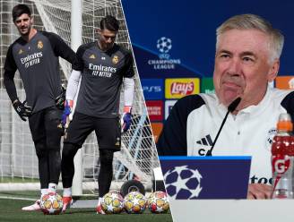 Real-coach Ancelotti laat niet in z’n kaarten kijken: “Courtois en Lunin verdienen allebei om Champions League-finale te spelen”