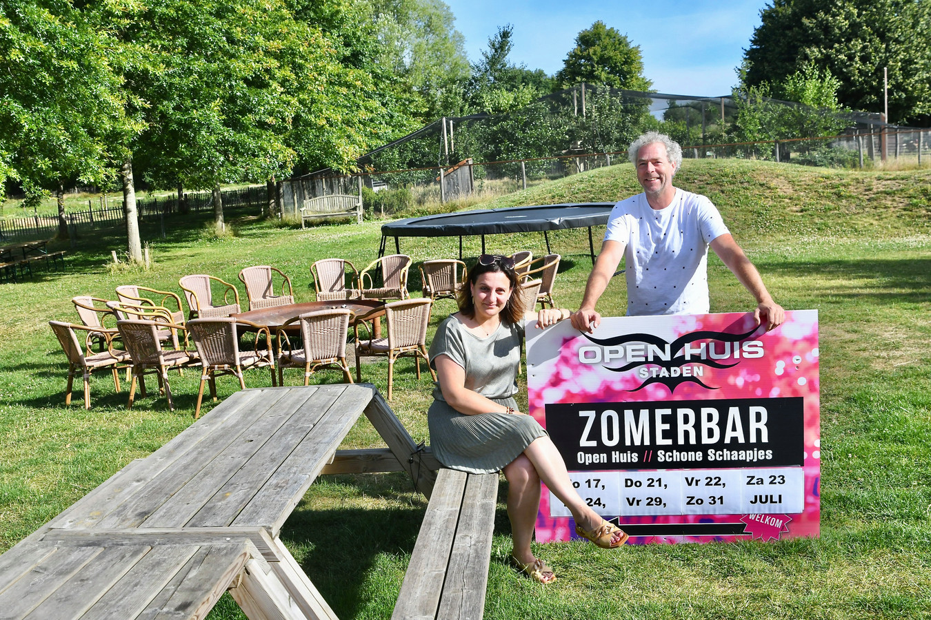 Vakantiehoeve Open Huis pakt uit met zomerbar en hoeverestaurant