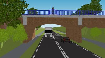 Extra geld nodig voor Nescio op viaduct Rhenen