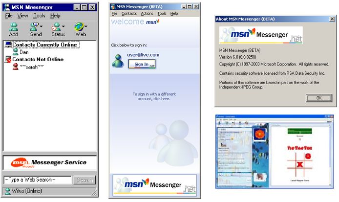 MSN Messenger became very popular after ICQ.