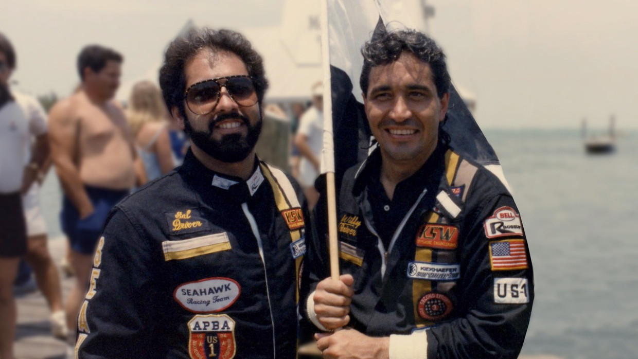 Salvador 'Sal' Magluta en Augusto 'Willy' Falcon.  Beeld Reporters / Splash