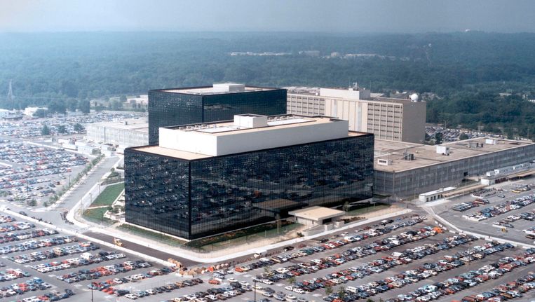 Het hoofdkwartier van de NSA in Fort Meade, Maryland. De vrouw zou informatie van die geheime dienst gelekt hebben. Beeld Reuters