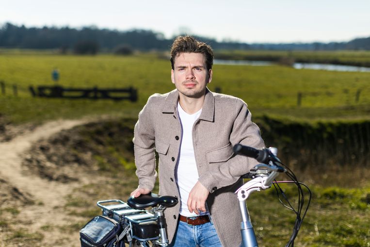 Sam Goossens, fractievoorzitter van GroenLinks-PvdA in Sint-Michielsgestel. Beeld Jiri Büller / de Volkskrant