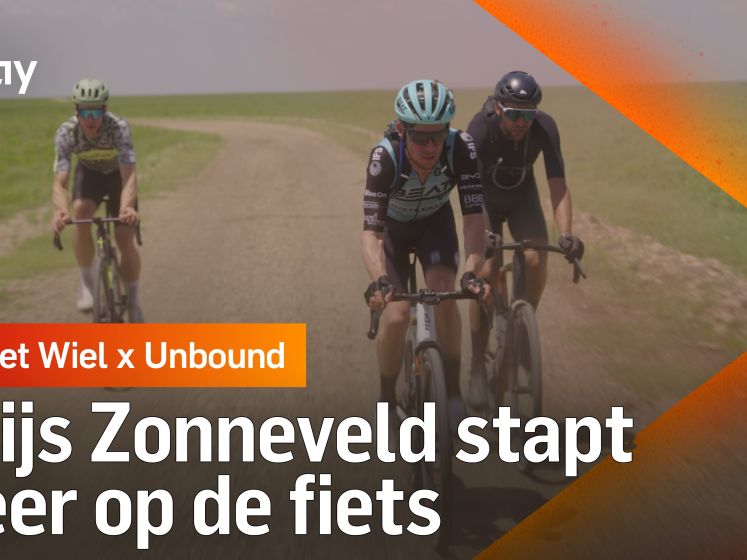 Thijs Zonneveld fietst grootste gravelwedstrijd ter wereld