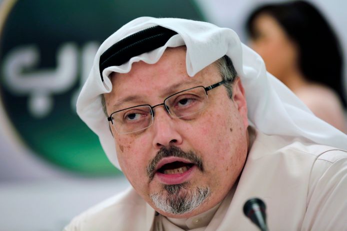 De Saudische journalist en regimecriticus Jamal Khashoggi in 2014.