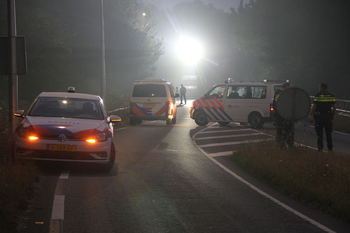 Ongeval op de N347 bij Nijverdal.